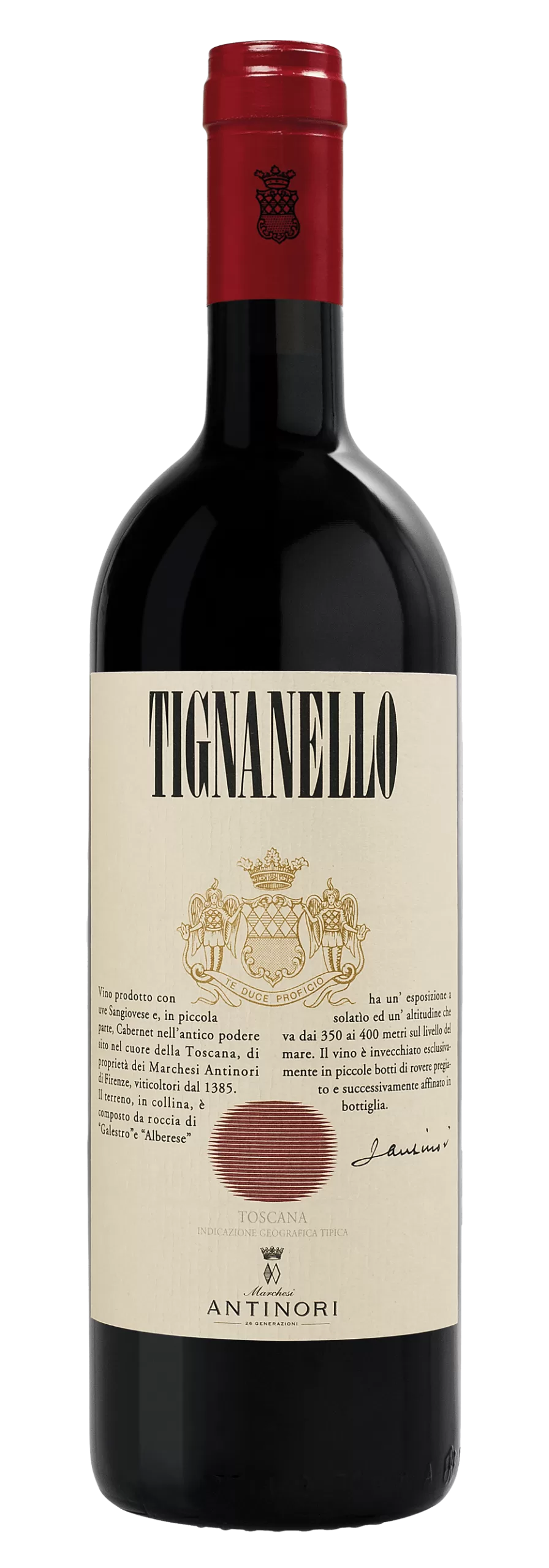Bottiglia di Toscana IGT Tignanello 2020 Antinori