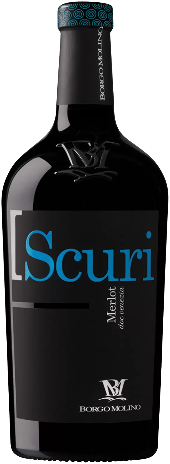 Bottiglia di Merlot Scuri Borgomolino
