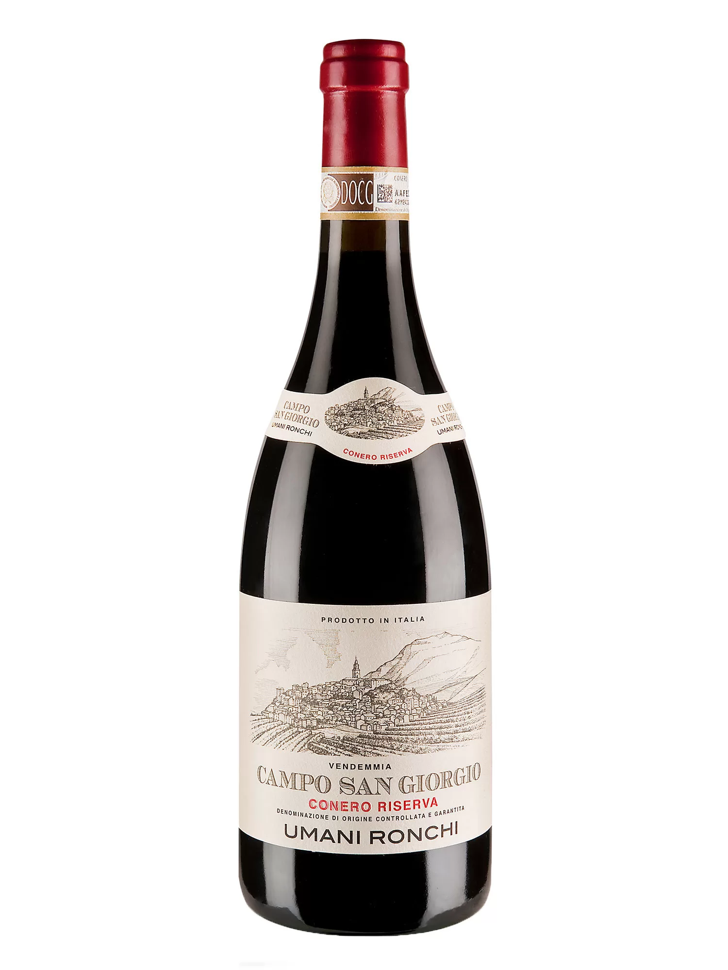 Bottiglia di Conero Riserva Campo San Giorgio 2013 Umani Ronchi